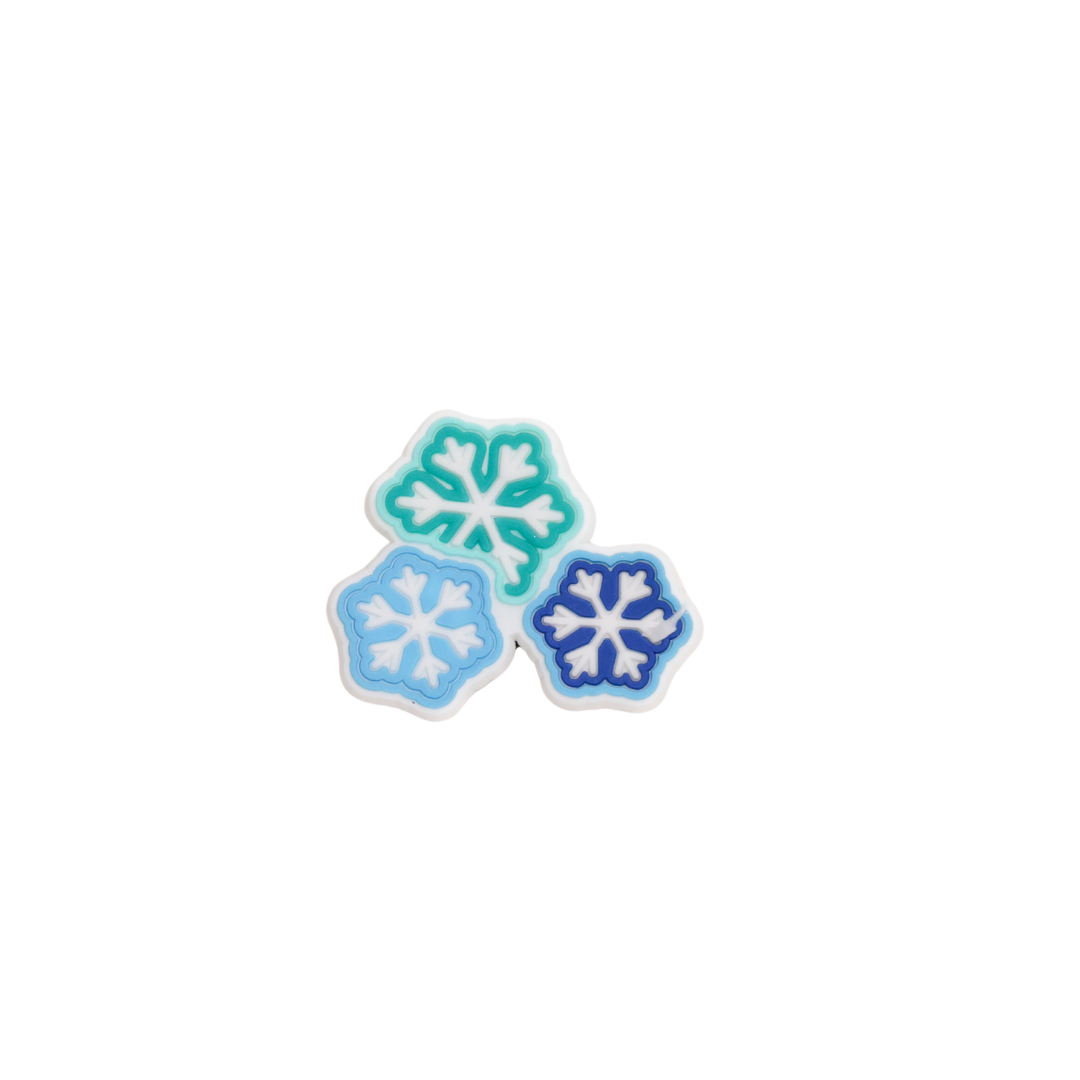 Flocon bleu clair