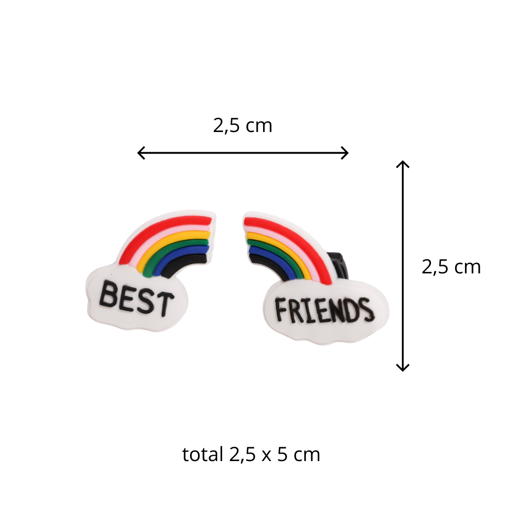 Duo best Friends arc-en-ciel nuage