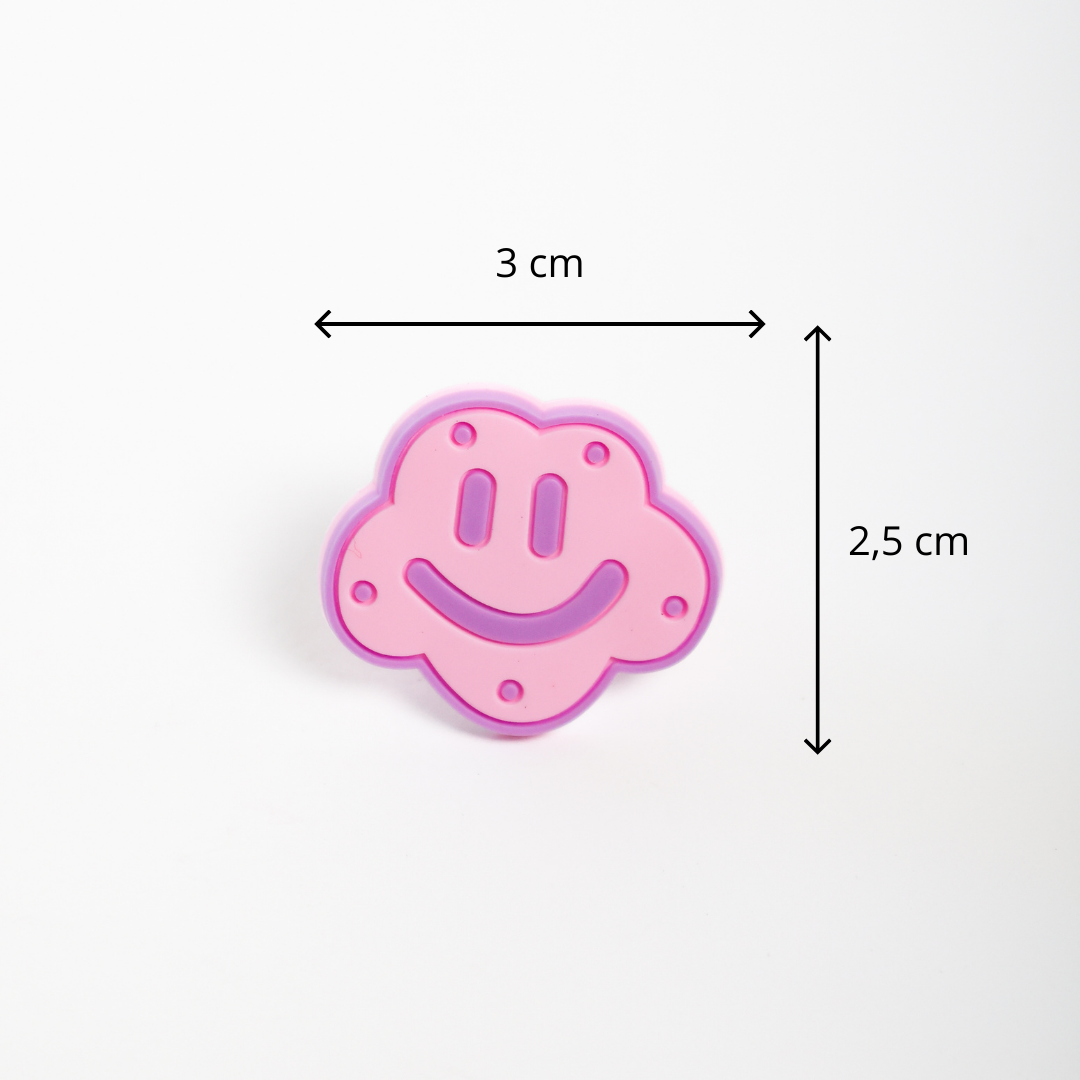 Nuage sourire rose