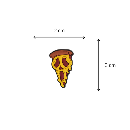 Scary pizza