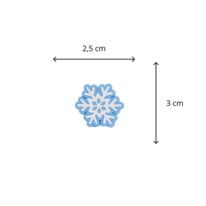 Flocon bleu