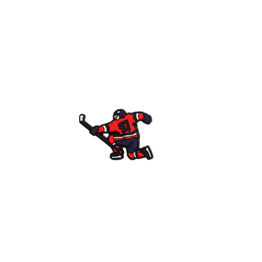 Hockey rouge et noir