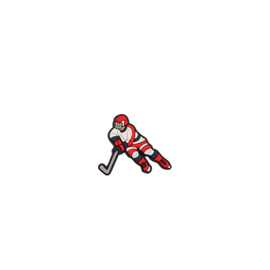 Hockey rouge et blanc