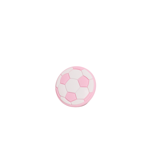 Ballon de soccer rose