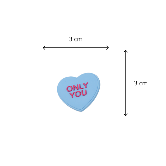 Cœur bleu Only You