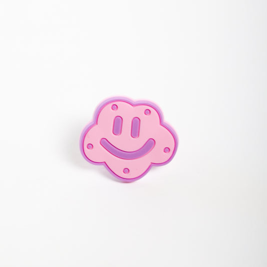 Nuage sourire rose